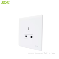 13A250V British 1Gang built-in power outlet Socket